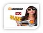 Plancha Profesional eléctrica giratoria IN STYLER para alisar y rizar el pelo con peine co - mejor precio | unprecio.es