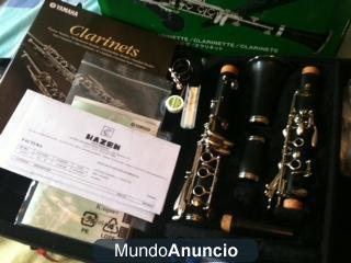 CLARINETE YAMAHA YCL 250 NUEVO SIN USO