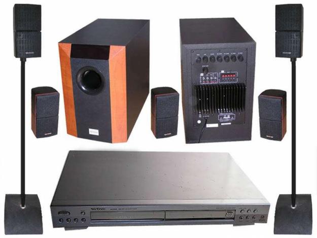 Equipo de Musica Home Cinema 5.1 Mx Onda