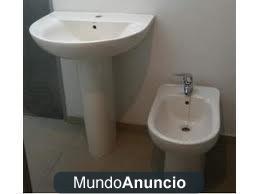 Lavabo y bidé nuevos