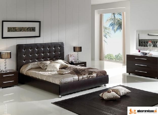 Cama Eva Polipiel Marrón