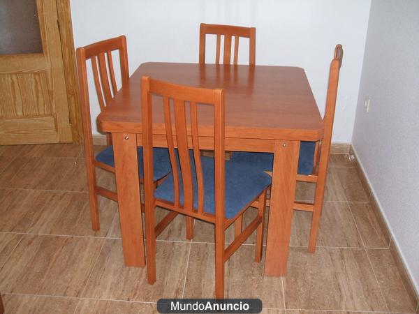 mesa de comedor y sillas