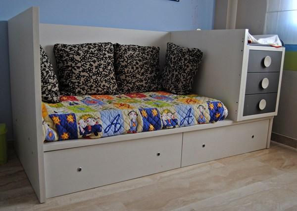Cama NIÑO + colchón de 130 x 80 cm.