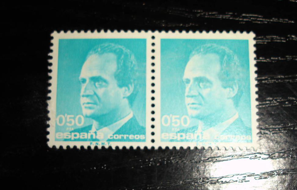 Sellos de Juan Carlos I de 0,50 cts