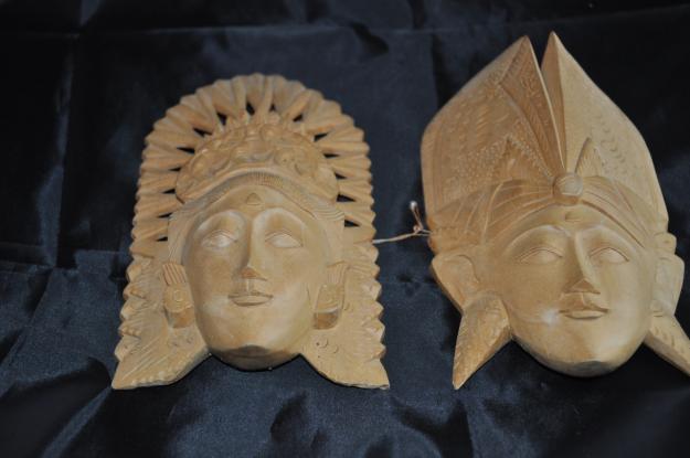 Mascaras madera de Rincón del Pacifico