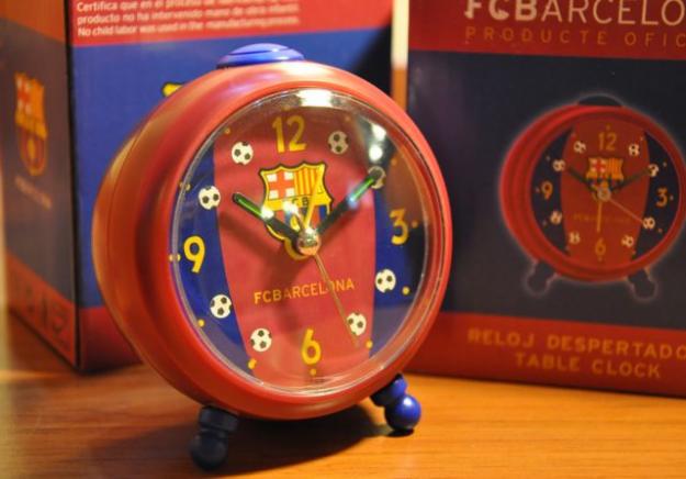 Reloj Despertador Barcelona FC - Producto Oficial