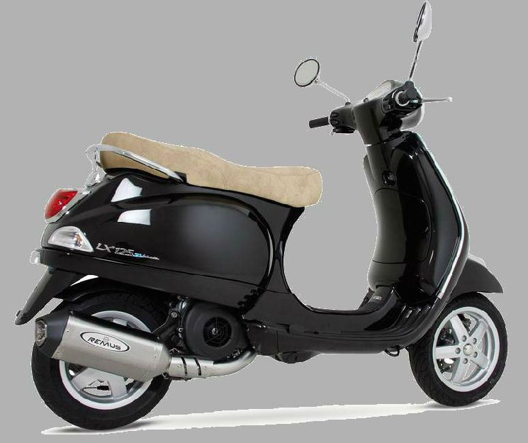 Motocicleta Vespa LX 125 cc; ¡Como NUEVA!