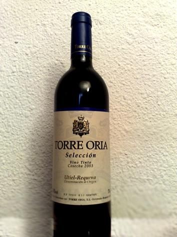 TORRE ORIA Vino Tinto Cosecha 2003