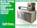 Mesas topping, granizadoras, máquinas soft, blenders, vitrinas, etc. - mejor precio | unprecio.es