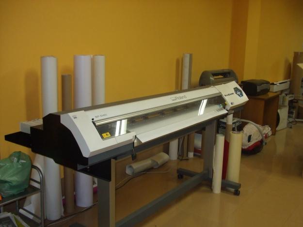 plotter roland sp 540 I impresion y corte 1.37m. plancha neumática serigrafía