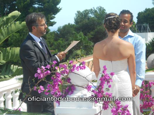 Oficiante de bodas Málaga Cádiz Córdoba Granada