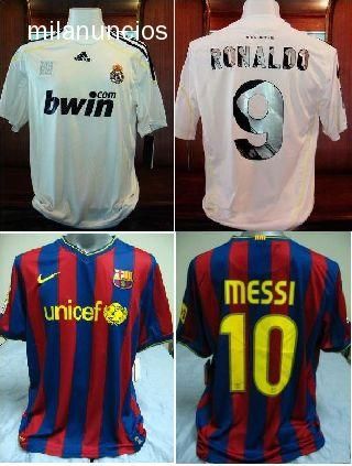 VENDO CAMISA REAL MADRID y BARCELONA
