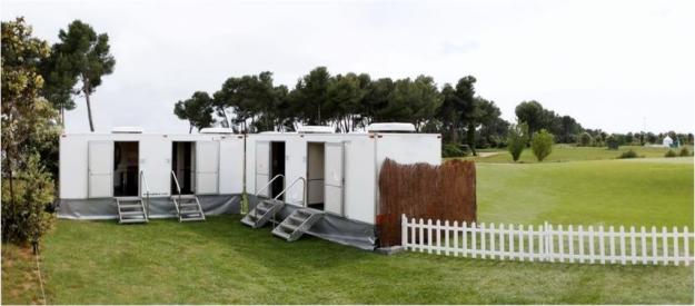 Alquiler de baños de lujo para eventos.