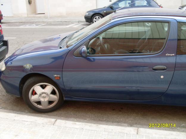 Muy urgente!!!!!!  vendo coche renault megane coupe 1.6 16 v 1999 a. bien estado.