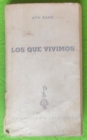 Los que vivimos. Ayn Rand - mejor precio | unprecio.es