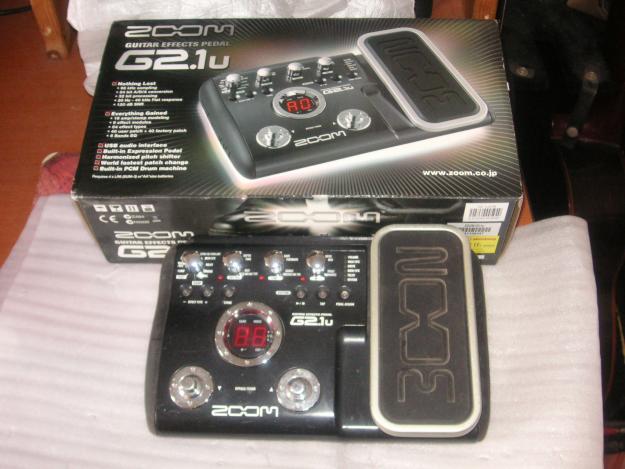 multiefectos zoom G2.1u o cambio