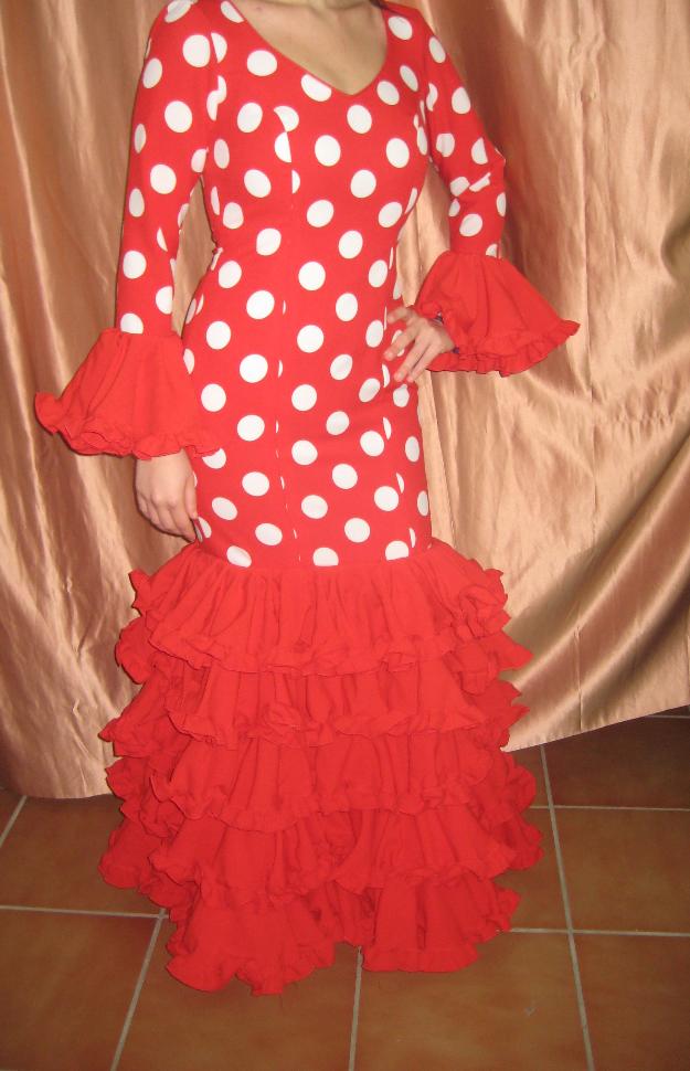 traje de flamenca talla 40