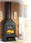 Chimenea metálica con horno EBRO - mejor precio | unprecio.es