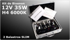 KIT DE BIXENON PARA COCHE H4 4300k 6000K 8000K BALASTROS SLIM. - mejor precio | unprecio.es