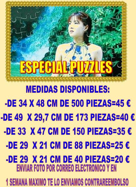 PUZZLES CON TUS FOTOS