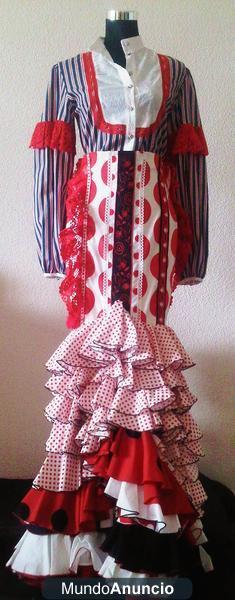 traje flamenca, vestido flamenca, ropa flamenca,flamenco