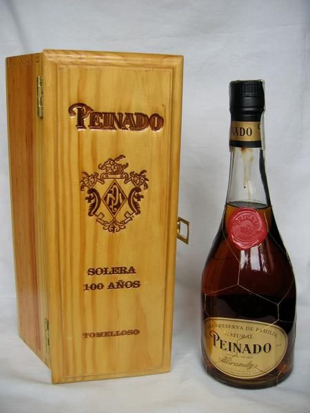 BRANDY PEINADO. GRAN RESERVA DE FAMILIA.