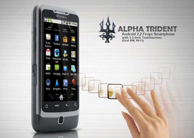 Alpha A7000: Smartphone Android Dual Sim, GPS