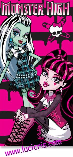 Toallas de playa de MONSTER HIGH Envios en 24 horas!!!