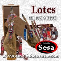 Lote de embutidos ibéricos