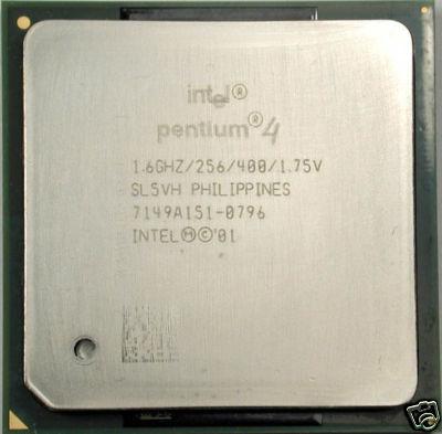 Procesador de Segunda Mano Intel Pentium4 - 1'6GHZ = 20€