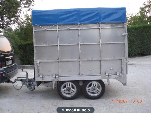 VENDE REMOLQUE DE ALUMINIO.