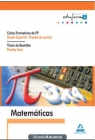 Matemáticas pruebra de acceso a grado superior (NUEVO 2012) - mejor precio | unprecio.es