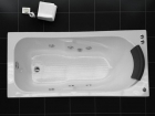 Bañera de hidromasaje rectangular sistema agua aire - mejor precio | unprecio.es