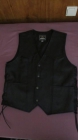 Chaleco 100% cuero negro. - mejor precio | unprecio.es