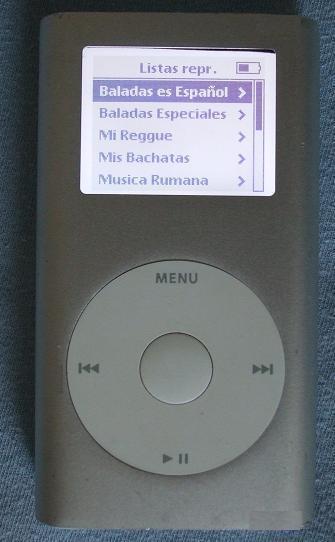 DE REGALO IPOD NANO 4GB 884CANCIONES 100€ MADRID