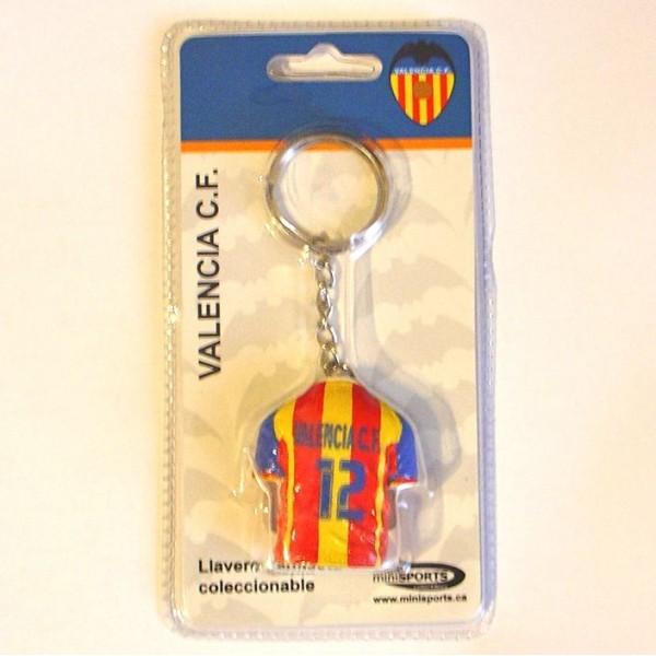 Llavero camiseta Valencia CF