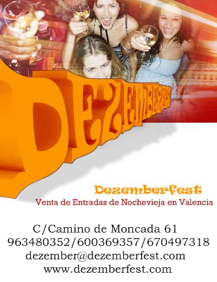 Dezemberfest - Venta de entradas de nochevieja en Valencia. Fin de año 2010