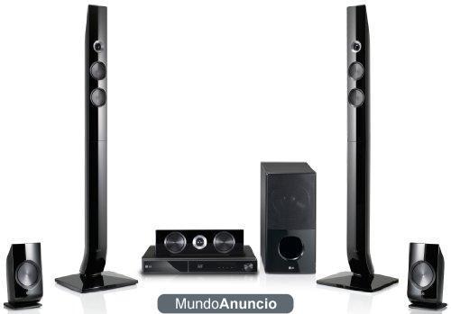 LG HX906PA - Sistema de Home Cinema 5.1 con Blu-ray en 3D y DVD (certificado DivX, USB 2.0, HDMI, WLAN), color negro