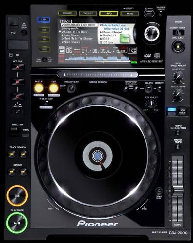 2 x PIONEER CDJ2000 DJ CD PLAYER 2000