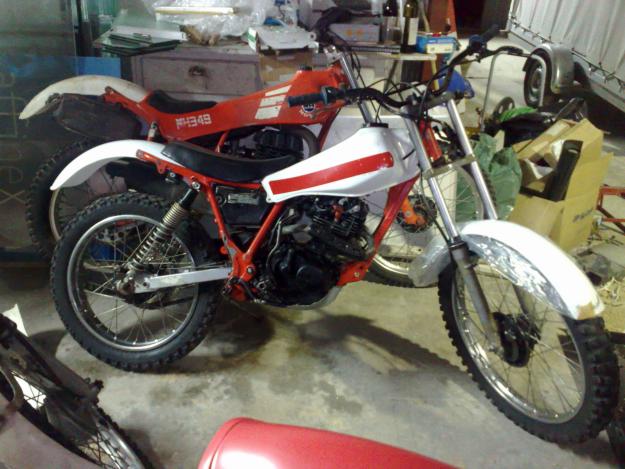 Honda TLR 200          Yamaha TY 250 R