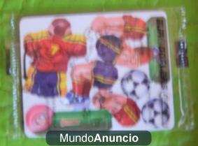 Figura montable Gusanitos. Eurogoalers. Número 7 España. Precintado
