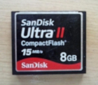 Memoria Extreme Sandisk 8GB 60mb/s - mejor precio | unprecio.es