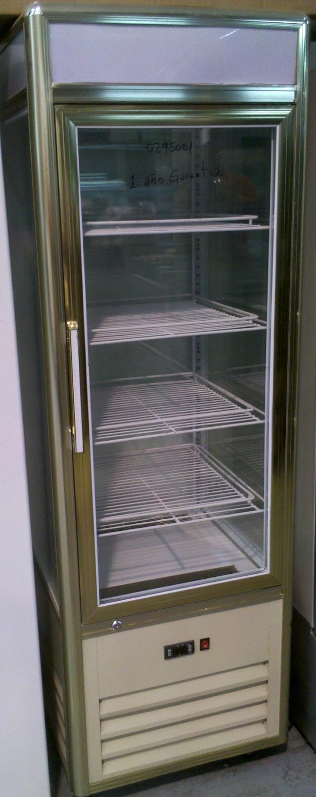 Refrigerador vertical 4 caras de cristal