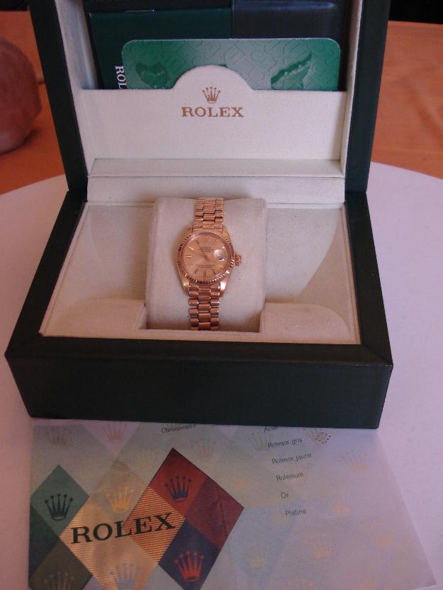 Rolex president de oro