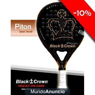 Pala de Padel Black Crown Piton
