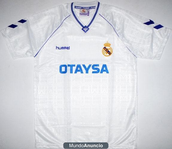 Vendo camiseta Real Madrid Hummel Otaysa 80-90