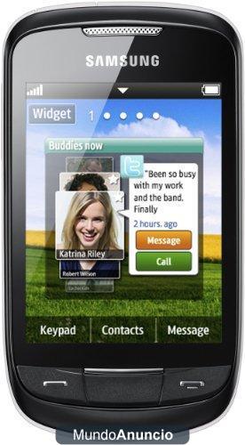 Samsung S3850 Corby II- Teléfono móvil libre, blanco [importado de Alemania]