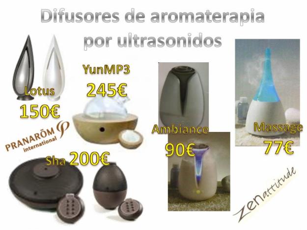 Difusor aromaterapia ultrasonidos