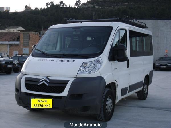 Furgoneta Citroen Jumper de 6 plazas