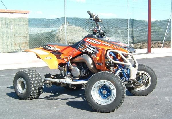 QUAD HONDA TRX 250 R PATA NEGRA